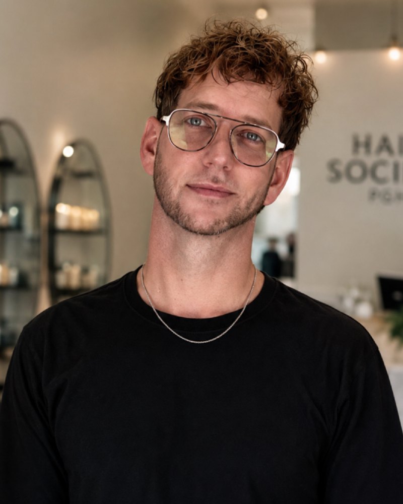 Topher Ryan, owner of Hair Society